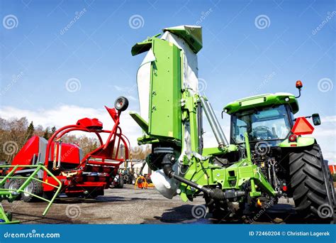 Traktors and plows stock photo. Image of plow, farmer - 72460204