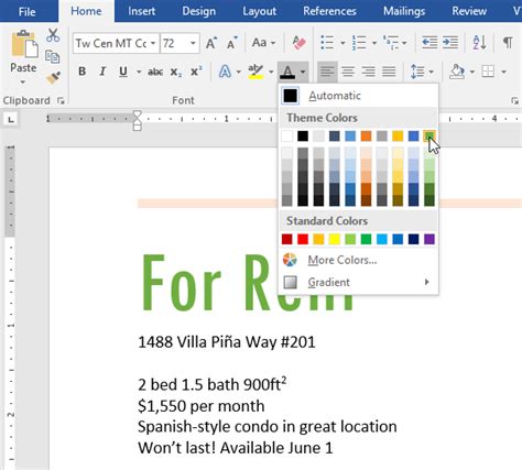 How To Apply Basic Text Formatting In Word Loungemouse