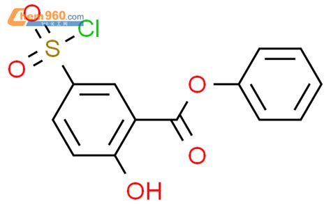 62547 05 1 Benzoic Acid 5 Chlorosulfonyl 2 Hydroxy Phenyl EsterCAS