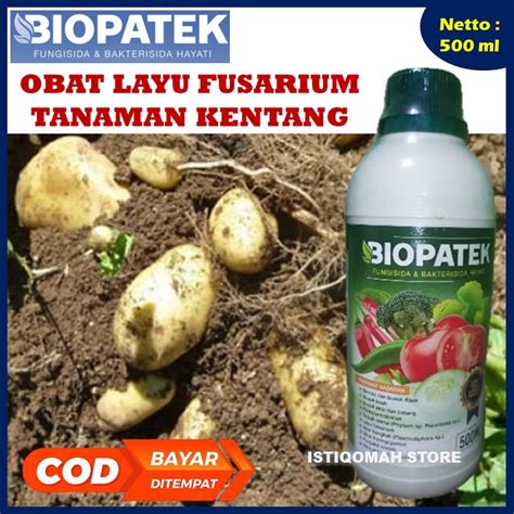 Jual BIOPATEK 500ML Fungisida Hayati Obat Hama Mengatasi Layu Fusarium