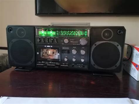 Boombox Ghettoblaster Sanyo M9998 Lu Integrated Bluetooth Fully Restored Eur 39900