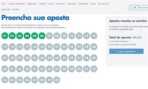 Loterias Caixa Como Jogar Na Mega Sena Pela Internet