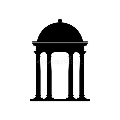 Rotonda stock illustration. Illustration of palladian - 49708827