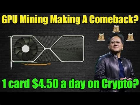 GPU Mining Is Making A Comeback : r/EtherMining