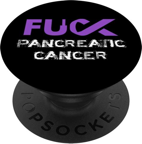 Fuck Pancreatic Cancer Awareness Purple Ribbon Disease Cell Phones And Accessories