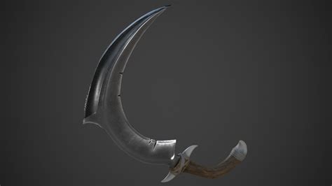 3D model Fantasy Sickle VR / AR / low-poly | CGTrader