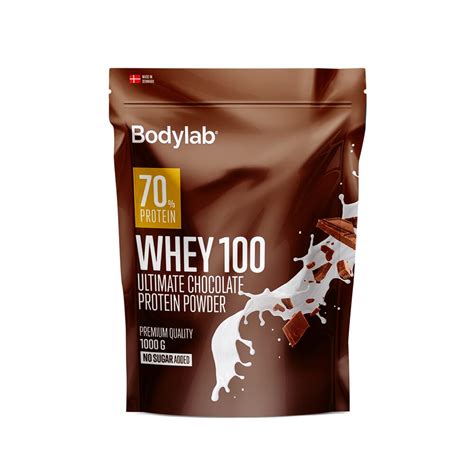 Bodylab Whey 100 Ultimate Chocolate 1 Kg Goodlife Norge As