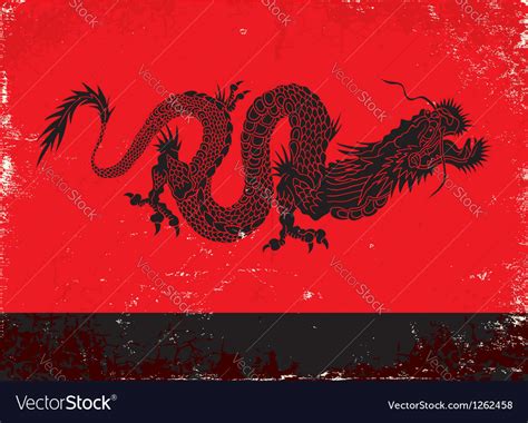 Black dragon Royalty Free Vector Image - VectorStock