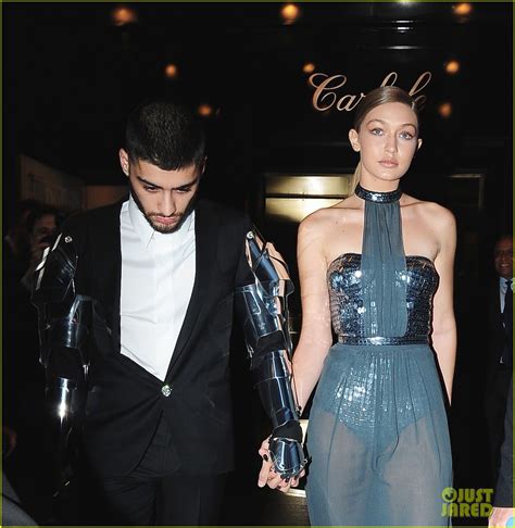 Zayn Malik Rocks Metal Arms at Met Gala 2016 with Gigi Hadid! | Photo ...