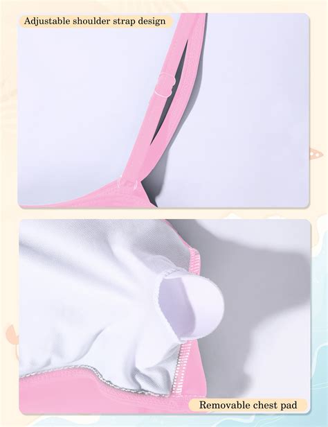 Snapklik Oklady Tween Girls Swimsuit 2 Piece Bikini Set Tiered