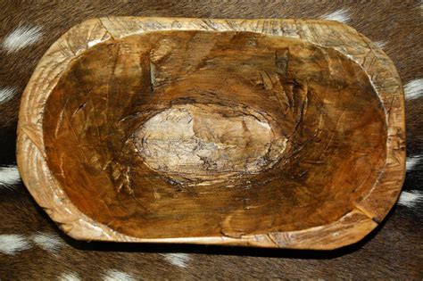 Amazon Carved Wooden Dough Bowl Wood Trencher Tray Rustic Home