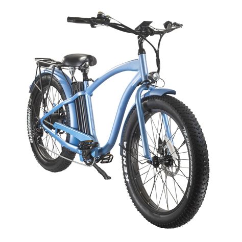 Steel Frame Fat Tire Ebike Beach Cruiser Ebike Inch V Electric Fat