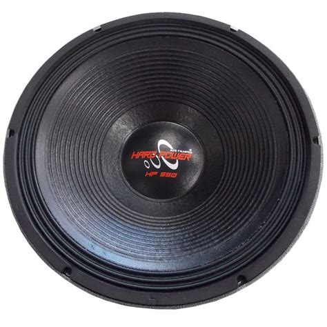 Woofer Hard Power W Rms Alto Falante Ohms Pancad O R