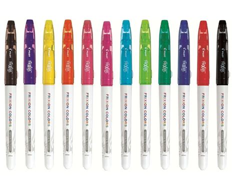 Pilot Frixion Erasable Markers Assorted 12-Pack | Catch.com.au