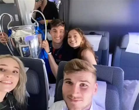 Sophia Weber Kai Havertz Paula Lense Timo Werner Football Players