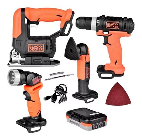 Kit Herramientas Electricas Black Decker Bdck502c1 Envío gratis