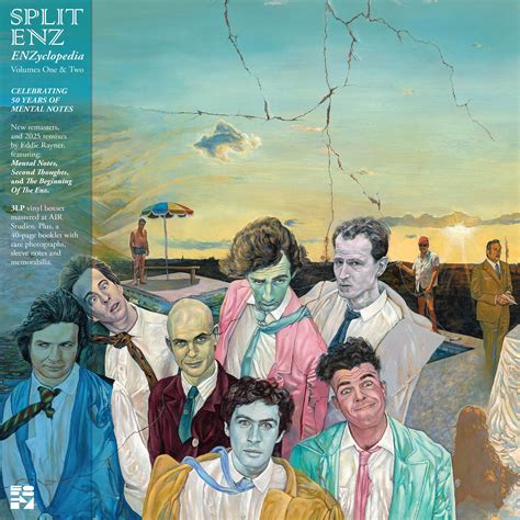 split enz enzyclopedia volumes    rough trade lp