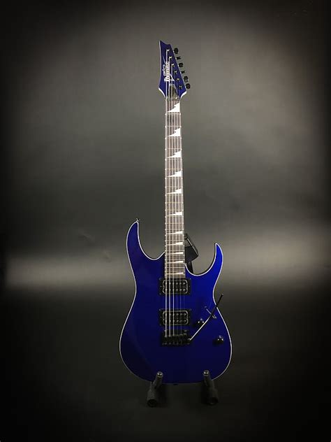 Ibanez Gio Grg120ex Electric Guitar Jewel Blue Reverb