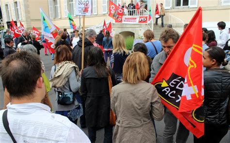 Haute Loire les profs en grève contre la réforme des collèges