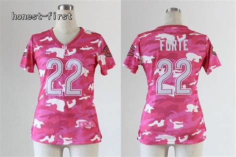 Nike Women Chicago Bears #22 Forte Pink Camo Jersey-www.shinyjerseys ...