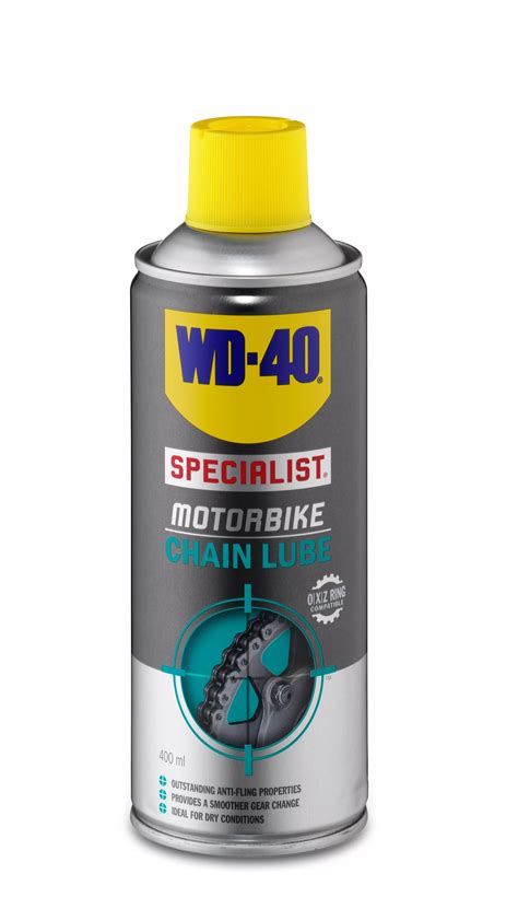 Wd 40 Motorbike Chain Lubricant 400ml Can Departments Diy At Bandq