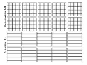 Tenths Grid Printable