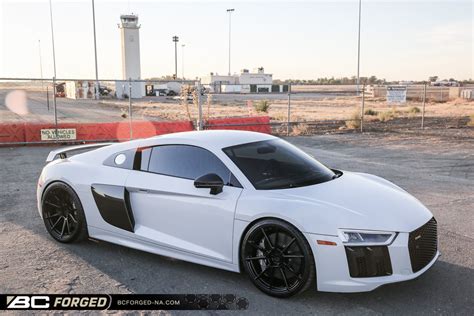 Audi R White Bc Forged Eh Wheel Front