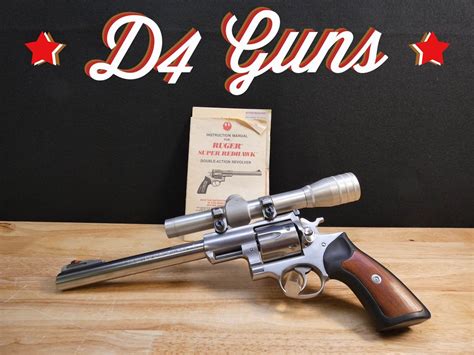 Ruger Super Redhawk 44 Mag D4 Guns