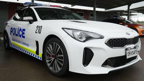northern territory police choose kia stinger  highway patrol duties