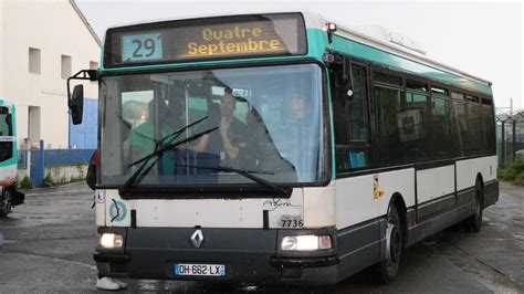 Ex Ratp P Renault Agora S V N Navette Gare Villeneuve