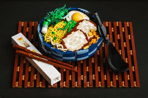 This Lego Ramen Bowl Looks So Realistic It’ll Make You Salivate Yanko Design