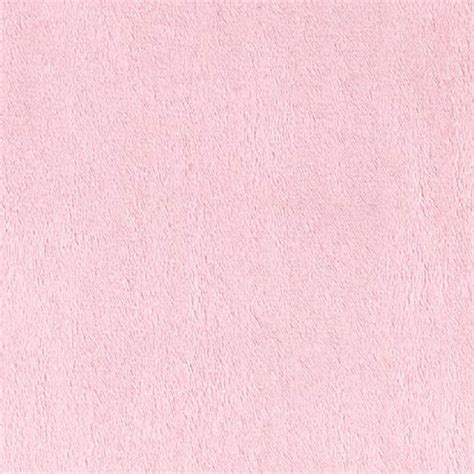 Light Pink Solid Minky Fabric | iFabric