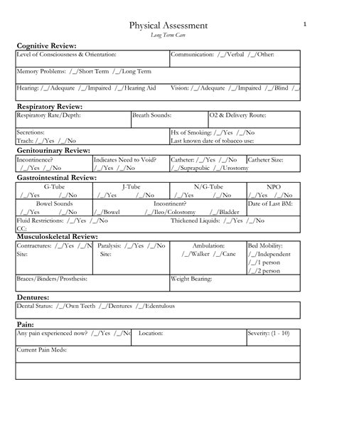 Nursing Forms Templates Tutore Org Master Of Documents