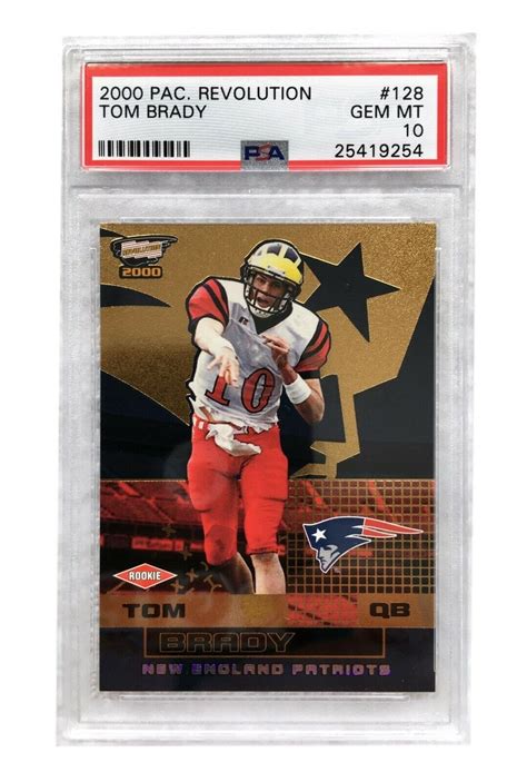 Tom Brady Rookie Cards A Comprehensive Investment Guide Card