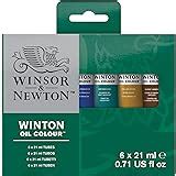 Amazon Winsor Newton Winton Oil Colour Paint Basic Set Ten Ml