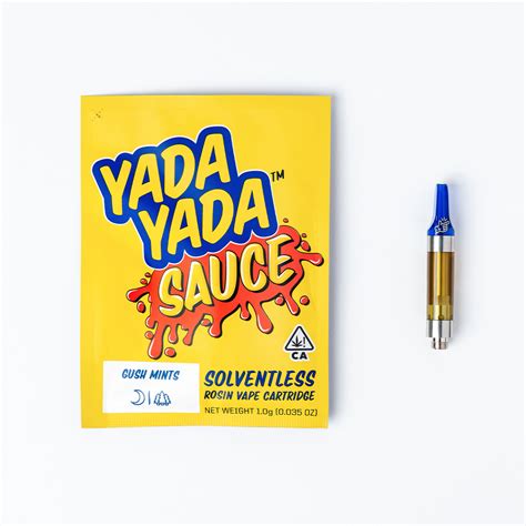 Gush Mints Yada Yada Rosin Cartridge Jane