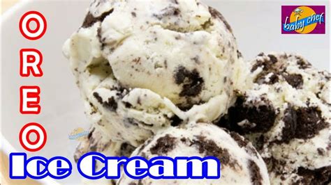 Only 3 Ingredients Oreo Ice Cream Homemade Oreo Ice Cream Youtube