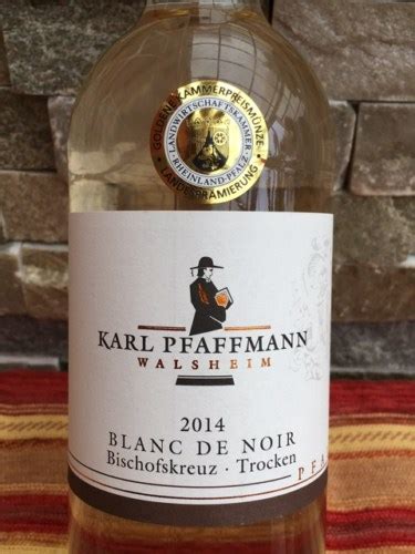 Karl Pfaffmann Blanc De Noir Bischofskreuz Trocken Vivino