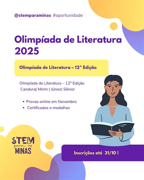 Olimpíada De Literatura 2025 - Olimpíada de Literatura 2025