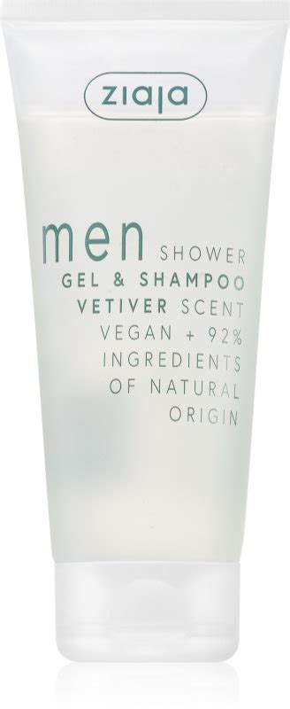 Ziaja Men Shower Gel And Shampoo 2 In 1 For Men Notinoie