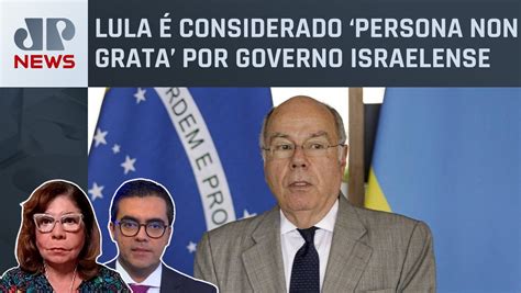 Mauro Vieira se reúne embaixador de Israel no Brasil Dora Kramer e