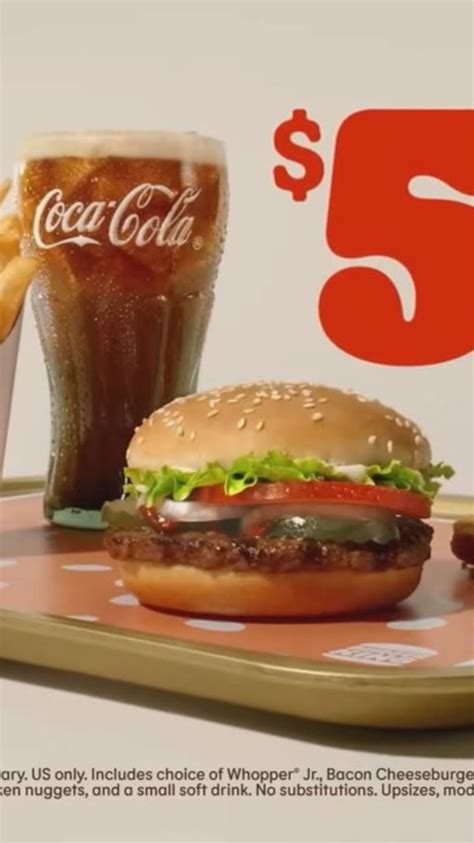 Burger King Dollar Menu 2022