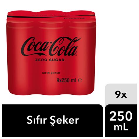 Coca Cola Zero Sugar Kutu X Ml Migros