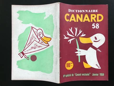 Dictionnaire CANARD 1958 Couac