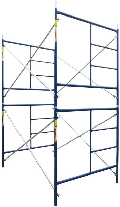 Metaltech Saferstack Double Lift Scaffold Set Of 2 5ft X 7ft X