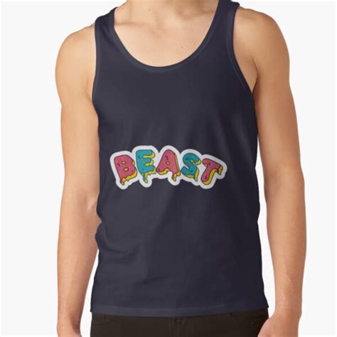 Mr Beast Frosted Tank Tops Mrbeast Shop