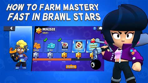 How To Farm Mastery Fast In Brawl Stars Tutorial Youtube