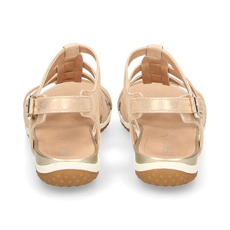 Geox Flache Sandalen F R Damen D R A C