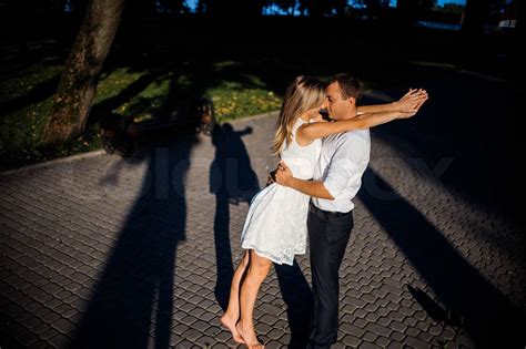 Young people embracing | Stock image | Colourbox