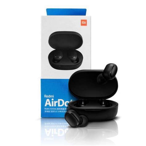 Fone Sem Fio Redmi Airdots Xiaomi Tws Bluetooth Preto Shopee Brasil